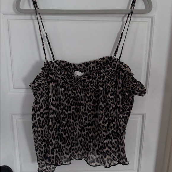 H&M Tops - H&M Leopard Print Camisole Top